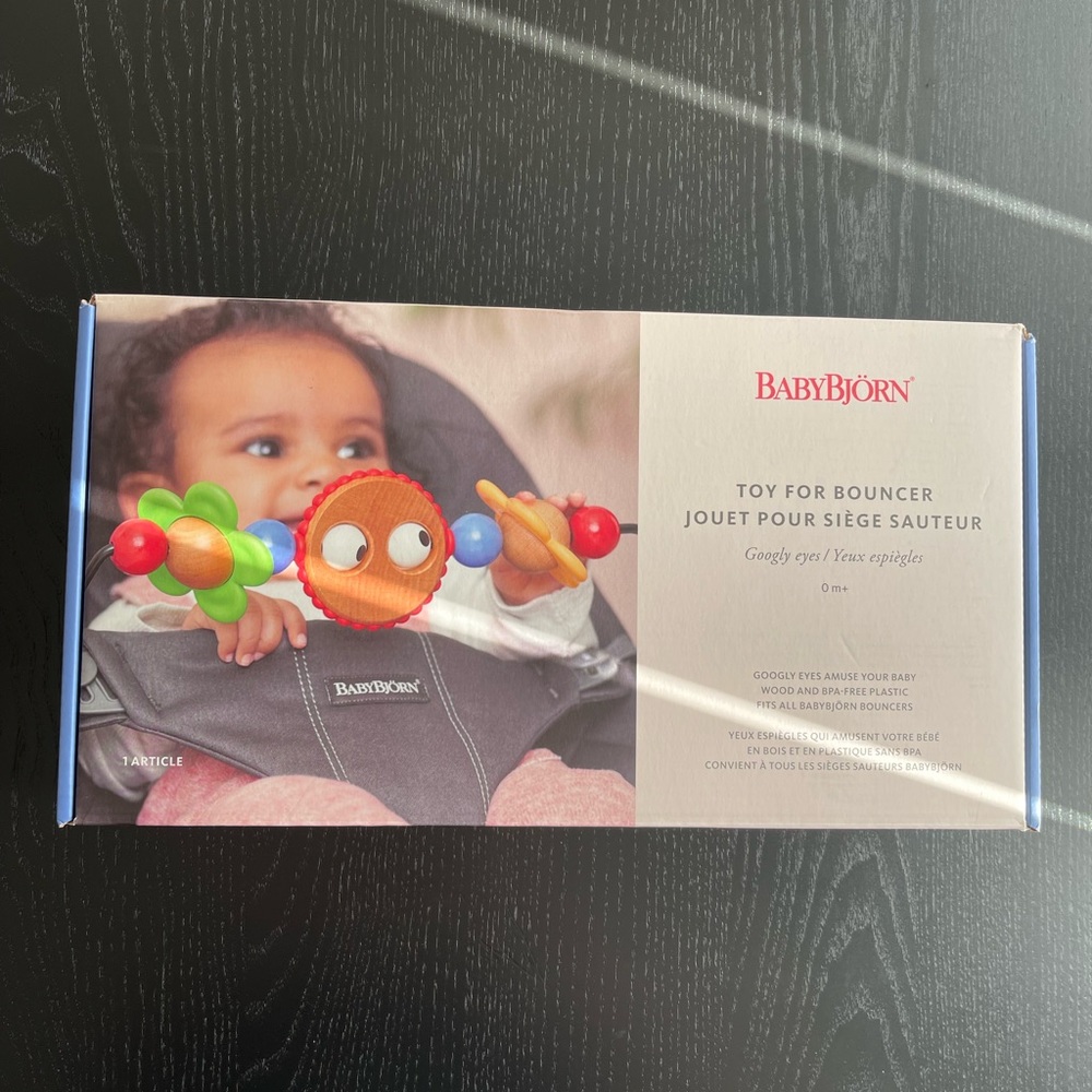 NEW in box BabyBjorn Bouncer Toy Bar